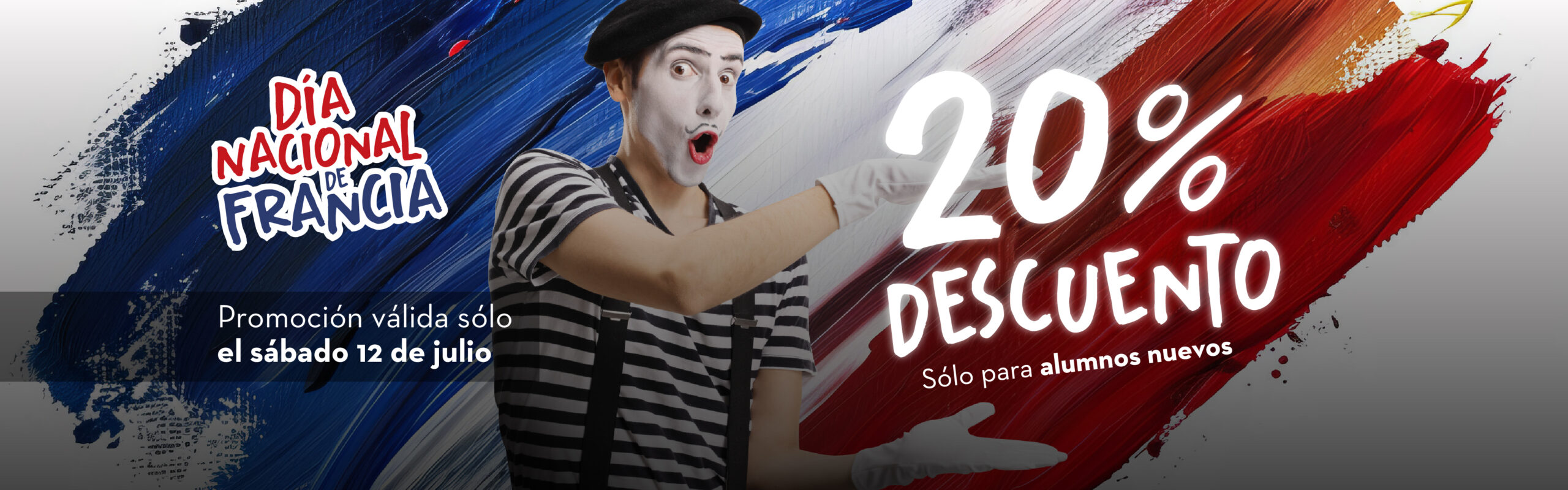 Promoción por el Día Nacional de Francia