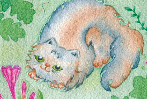 Presentación de libro infantil: Rimas gatunas, con taller de acuarelas para niños
