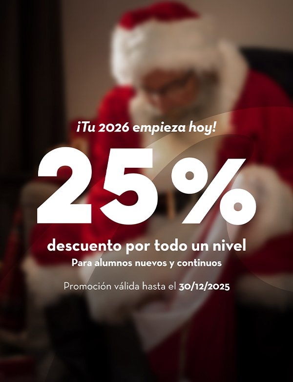 ¡Tu 2026 empieza hoy! Adquiere un nivel completo con hasta 25% de dscto