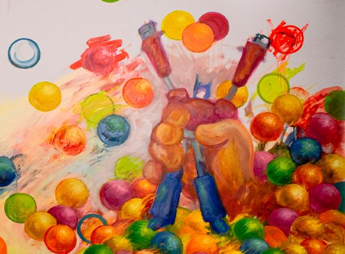 Me hubiera gustado jugar contigo de niñx