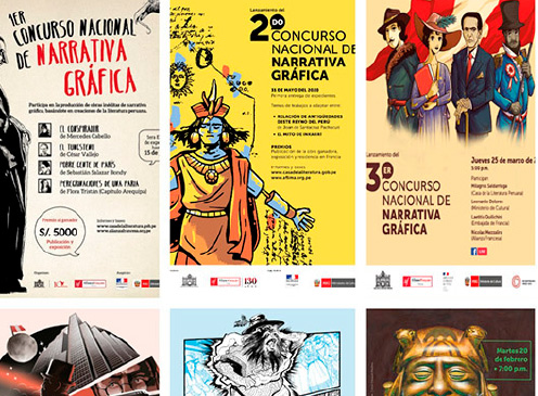 Lanzamiento de la 8va edición del Concurso Nacional de  Narrativa Gráfica