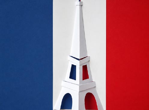Crea tu tarjeta Pop up parisina