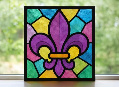 Taller de Vitraux de cartulina
