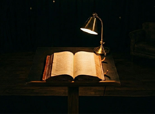 Lectura en la penumbra
