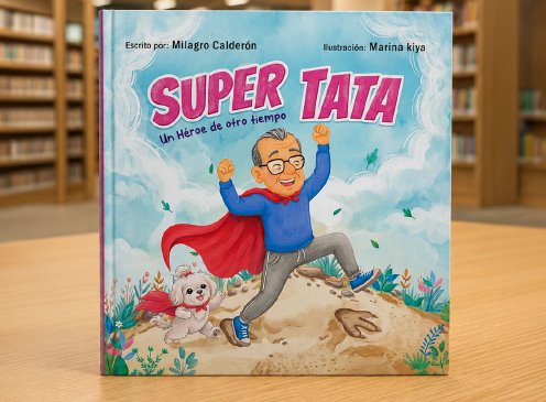 Presentación de libro: <br>Super Tata: un héroe de otro tiempo