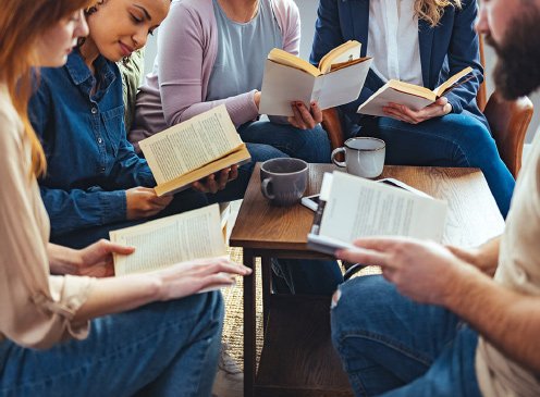 Club de lectura en francés